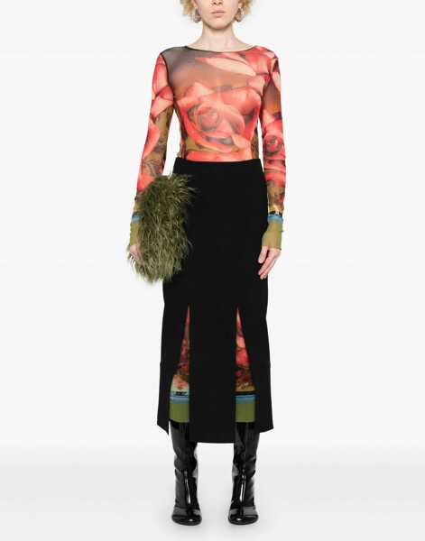 Fuste casual Moschino Enverse Skirt BLACK Femei (BM 15754949) 2