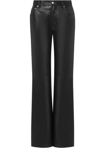 Pantaloni casual MOSCHINO JEANS Flared Pants BLACK Femei (BM 15755120) 1