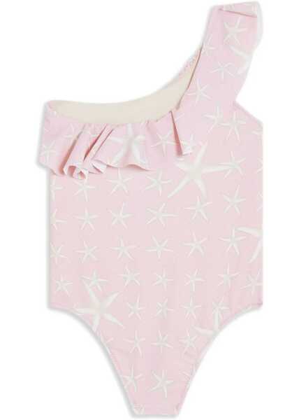 Costume de baie 2 piese Versace Swim One-Piece Lycra Waist Grs Sea Stars PrintMedusa PINK Fete (BM 15755630) 2