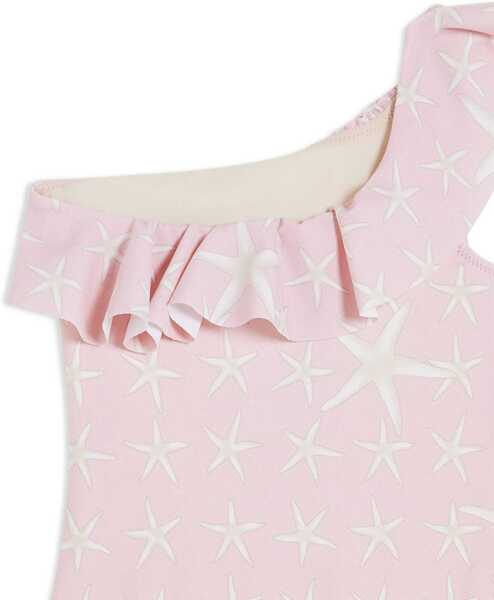 Costume de baie 2 piese Versace Swim One-Piece Lycra Waist Grs Sea Stars PrintMedusa PINK Fete (BM 15755630) 3