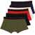 Hugo Boss Pack Of Five Boxer Shorts MULTICOLOUR