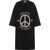 Moschino Peace & Pearls Cotton Interlock Dress BLACK