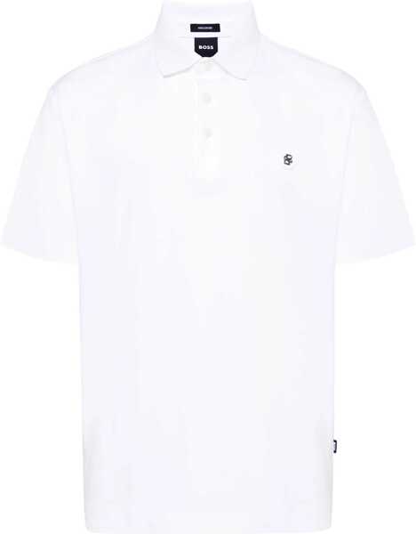 Tricouri Polo Hugo Boss Polo With Logo WHITE Barbati (BM 15756152) 1