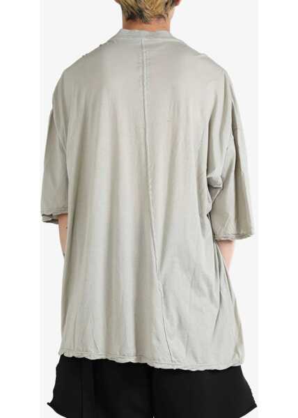 Tricouri Rick Owens Tommy T-Shirt WHITE Barbati (BM 15756188) 4