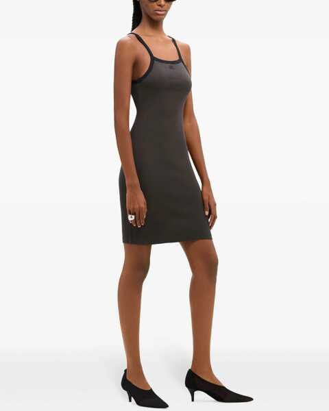 Rochii casual COURRGES Mini Dress MILITARY GREEN Femei (BM 15756254) 3