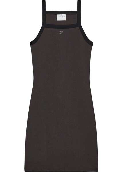 Rochii casual COURRGES Mini Dress MILITARY GREEN Femei (BM 15756254) 1