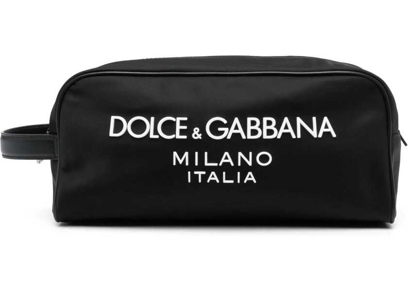 Genti de voiaj Dolce & Gabbana Necessaire With Logo BLACK Barbati (BM 15756419) 1