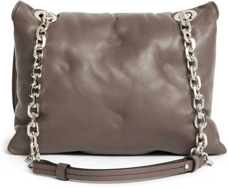 Genti tip postas Maison Margiela Glam Slam Flap Bag Small BROWN Femei (BM 15756458) 2