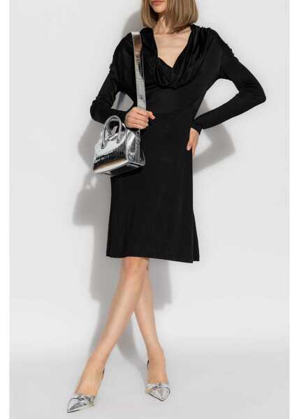 Rochii casual HELMUT LANG Jersey Dress BLACK Femei (BM 15756497) 2