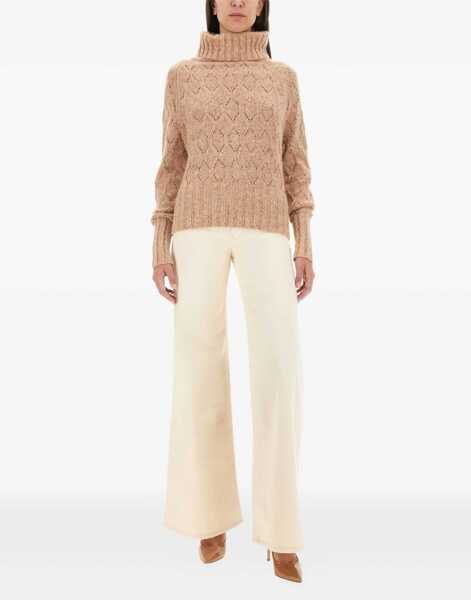 Pulovere casual KITON Turtleneck Shirt BROWN Femei (BM 15756647) 2