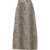 Ganni Skirt With Maxi Slit ANIMALIER