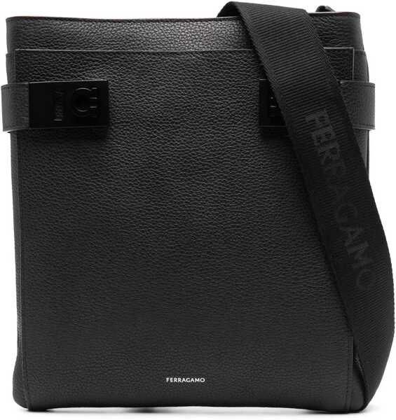 Borsete Ferragamo Shoulder Bag With Logo BLACK Barbati (BM 15757034) 1