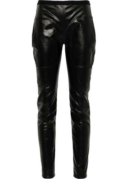 Pantaloni casual Rick Owens Denim Leggings BLACK Femei (BM 15757202) 1