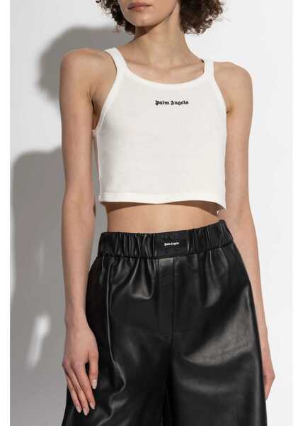 Bluze Palm Angels Tank Top WHITE Femei (BM 15757772) 3