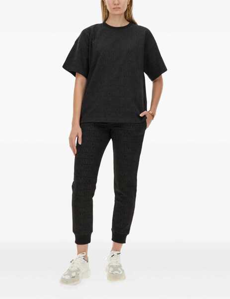 Salopete Moschino Jogging Pants WHITE Femei (BM 15757820) 2