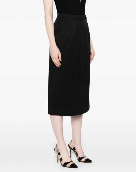 Fuste casual Dolce & Gabbana Longuette Skirt BLACK Femei (BM 15758057) 3