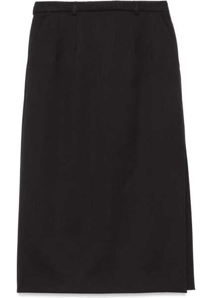 Fuste casual Dolce & Gabbana Longuette Skirt BLACK Femei (BM 15758057) 1