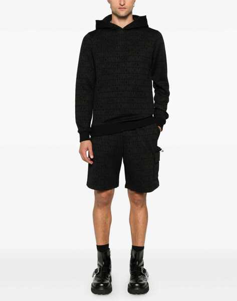 Pantaloni scurti Moschino Sweatshirt Bermuda BLACK Barbati (BM 15758111) 2