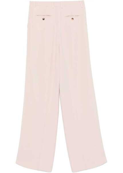 Pantaloni casual KITON Satin Pants PINK Femei (BM 15758180) 2