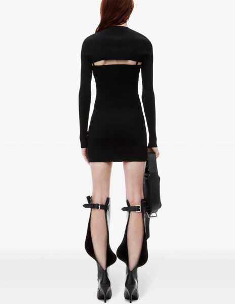 Rochii casual Alexander Wang Knitted Mini Dress BLACK Femei (BM 15758201) 3