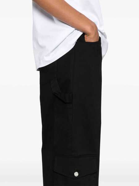 Pantaloni casual MOSCHINO JEANS Cargo Pants BLACK Femei (BM 15758216) 5