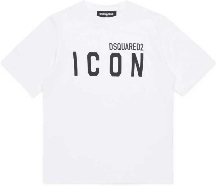 Tricouri DSQUARED2 T-Shirts WHITE Baieti (BM 15758249) 1