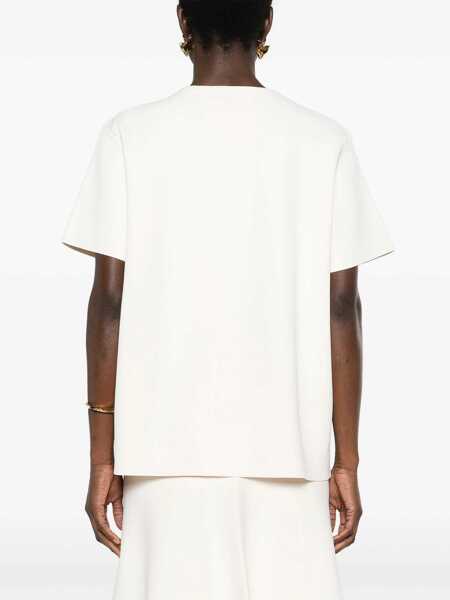 Tricouri Jil Sander Boxy Fit T-Shirt POWDER Femei (BM 15758294) 4