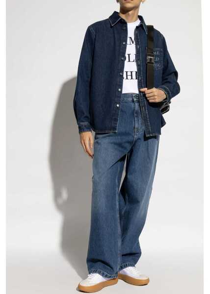 Camasi casual Moschino Same Old Chic Shirt DENIM Barbati (BM 15758405) 2