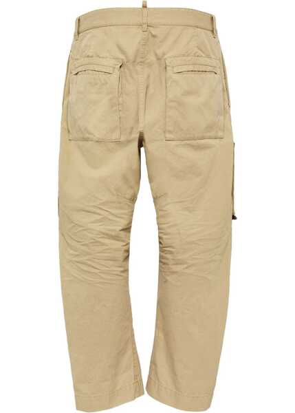 Pantaloni casual DSQUARED2 Cargo Pants BEIGE Barbati (BM 15758903) 2
