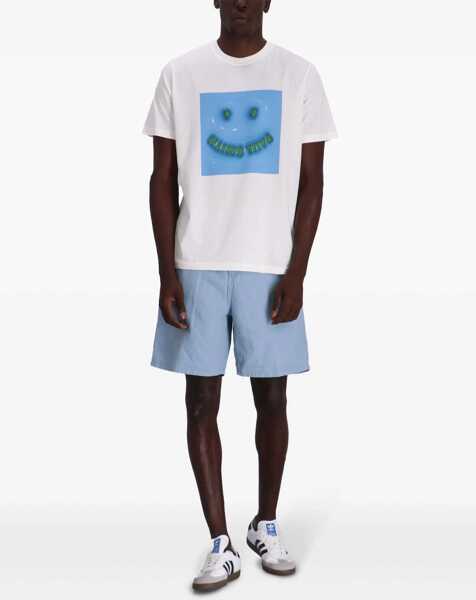 Tricouri Paul Smith Happy T-Shirt WHITE Barbati (BM 15758957) 2