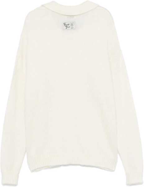 Tricouri Polo Family First Knitted Polo. WHITE Barbati (BM 15759155) 2