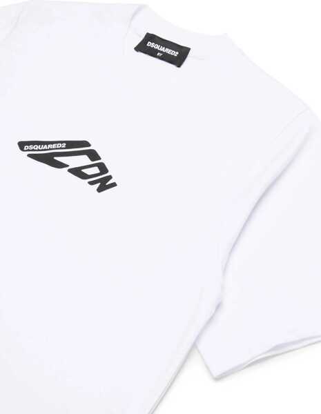 Tricouri DSQUARED2 T-Shirts WHITE Baieti (BM 15759209) 3