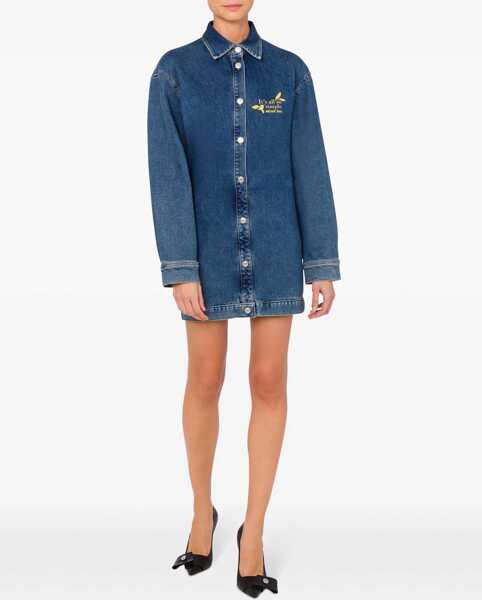 Rochii casual MOSCHINO JEANS Denim Dress DENIM Femei (BM 15759425) 2