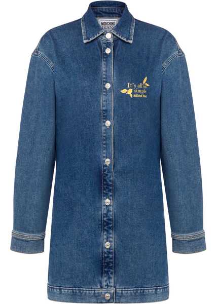 Rochii casual MOSCHINO JEANS Denim Dress DENIM Femei (BM 15759425) 1