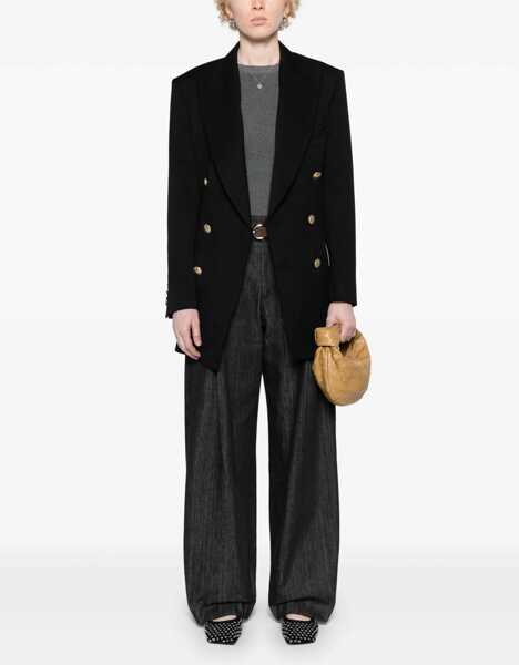 Sacouri Victoria Beckham Double-Breasted Jacket BLACK Femei (BM 15759545) 2