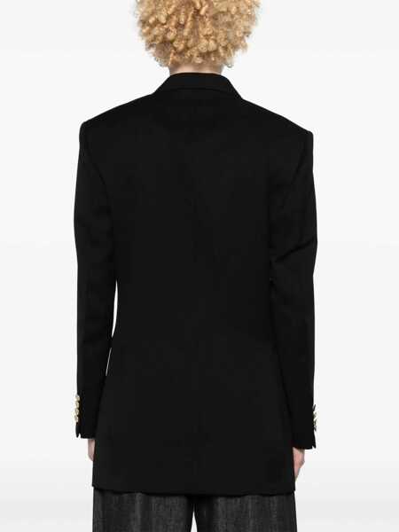 Sacouri Victoria Beckham Double-Breasted Jacket BLACK Femei (BM 15759545) 4