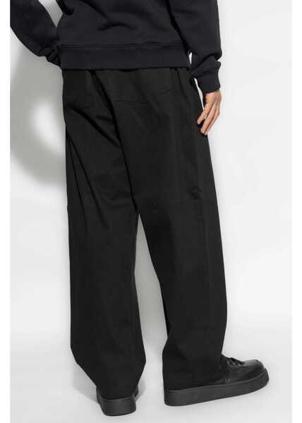 Pantaloni casual Moschino Barcode Pant BLACK Barbati (BM 15759815) 4