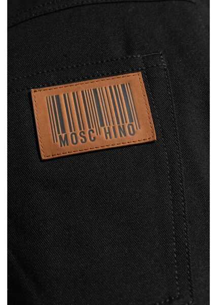 Pantaloni casual Moschino Barcode Pant BLACK Barbati (BM 15759815) 5