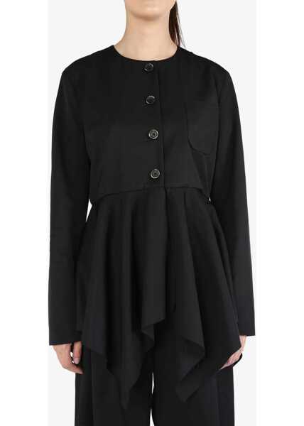 Bluze UMA WANG Koney Shirt BLACK Femei (BM 15759929) 2