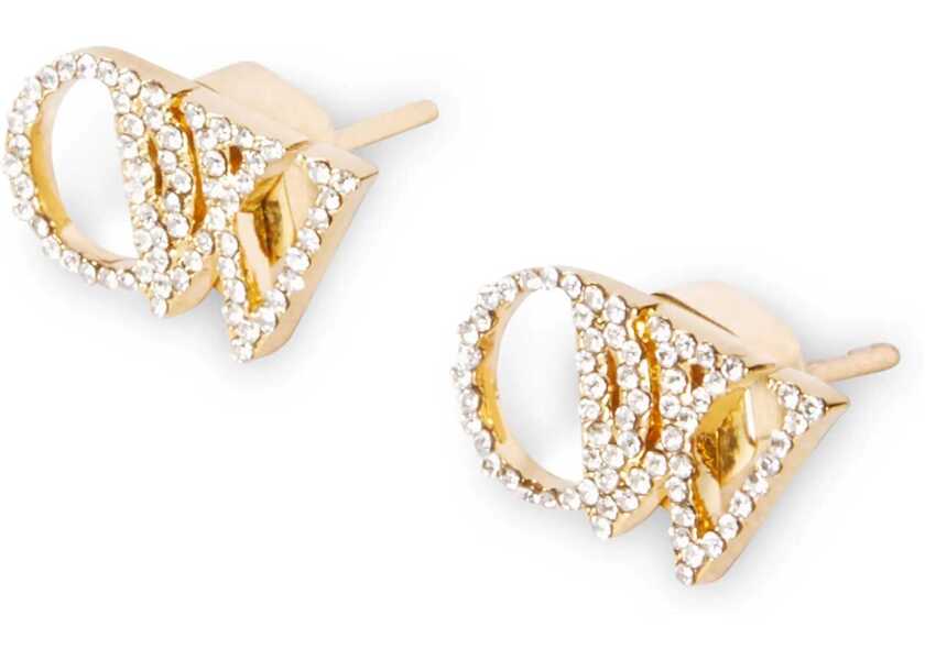 Cercei Off-White Logo Earrings GOLD Femei (BM 15759980) 2