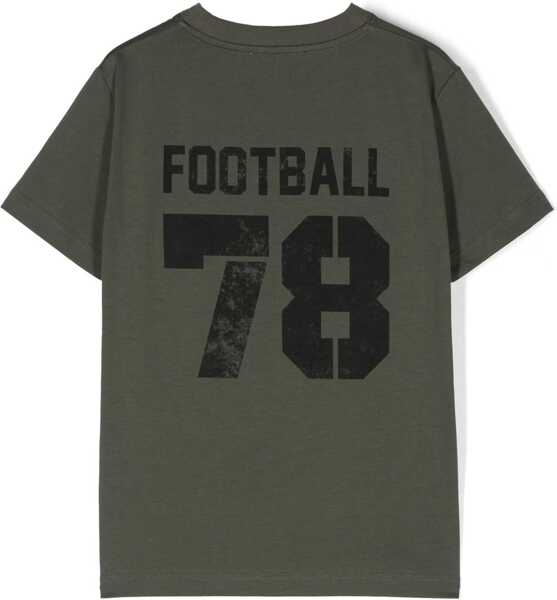 Tricouri Golden Goose Journey/ Boys T-Shirt/ Cotton Jersey Golden State Print 78 GREEN Baieti (BM 15760064) 2