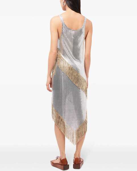 Bluze RABANNE Top With Bangs SILVER Femei (BM 15760121) 4