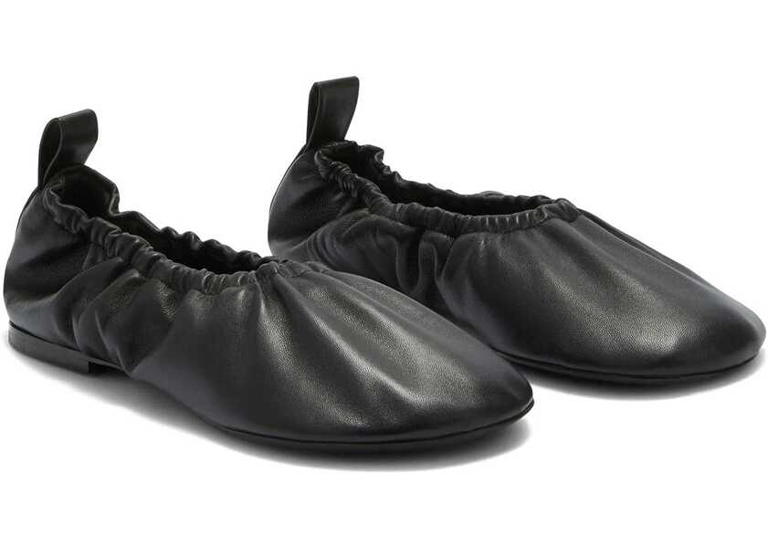 Balerini Jil Sander Nappa Ballerina BLACK Femei (BM 15760298) 2