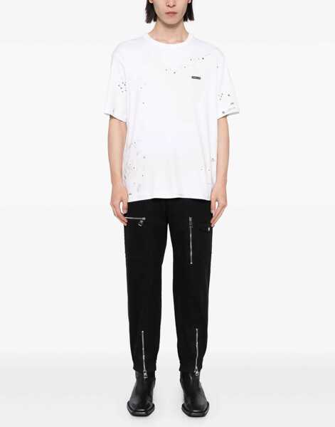 Tricouri HELMUT LANG T-Shirt With Print WHITE Barbati (BM 15760400) 2