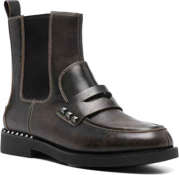 Cizme scurte ASH Boot Wings Studs BROWN Femei (BM 15760511) 2