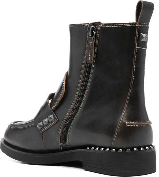 Cizme scurte ASH Boot Wings Studs BROWN Femei (BM 15760511) 3