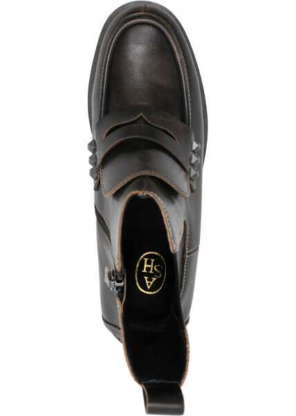 Cizme scurte ASH Boot Wings Studs BROWN Femei (BM 15760511) 4