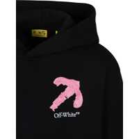 Bluze de trening pentru Fete - Bluze de trening Off-White Arrow Acrylic Hoodie Dress BLACK Fete (BM 15760574) - B-mall.ro