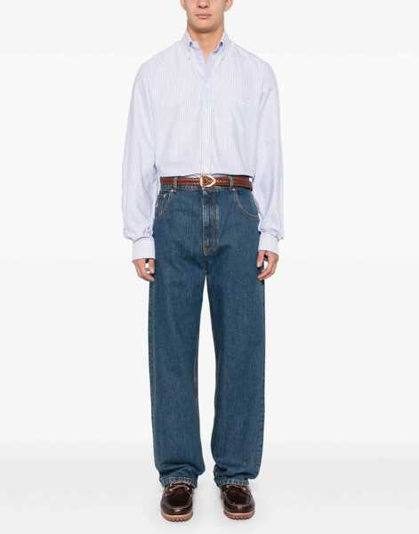 Camasi casual Bally Shirt With Logo AZURE Barbati (BM 15760745) 2