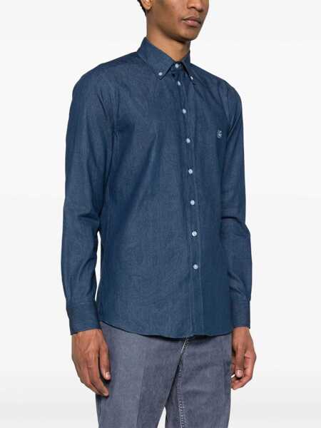 Camasi casual ETRO Shirt Rome DENIM Barbati (BM 15760964) 3